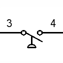 Druckschalter (Schließer)