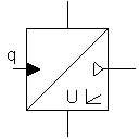 Hydraulischer Analog-Durchflussmesser (elektrischer Teil)