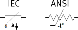Resistor, temperature-dependent (NTC)