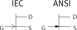 2N3819, N-channel JFET transistor