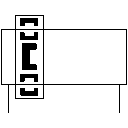 Linear drive with solenoid coupling