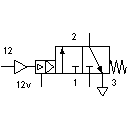 Low pressure amplifier unit, 2 compartments